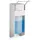 Relaxdays 2 x Eurospender 500 ml, intelligente Handhygiene, Seifenspender, Desinfektionsmittelspender, Bügel-mechanik, weiß
