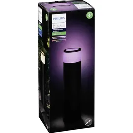 Philips Sockelleuchte Kunststoff 40,0 cm inkl. LED 350 lm schwarz