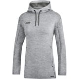 Kapuzensweat Basics grau meliert 36