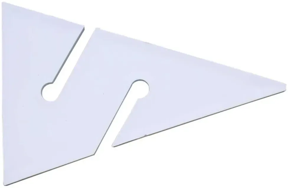 De Profundis 90 Mm Linienmarkierung 10 Einheiten - White - One Size