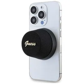 GUESS Magnetic Script Metal schwarz