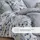 SCHIESSER Grebur Zickzack Hellblau 135 x 200 cm + 80 x 80 cm
