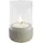 APS Windlicht Element Beton/Grau