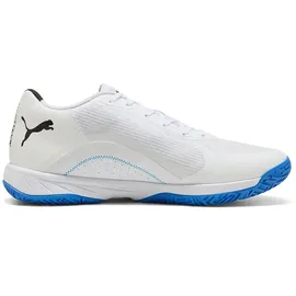 Puma Accelerate Turbo 4 Game On Hallenschuh, White-Glowing RED-Ultra Blue, 47 EU, Puma Weiß, 48