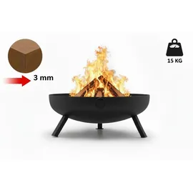 the favilla Feuerschale Bombe Ø 65 cm Schwarz