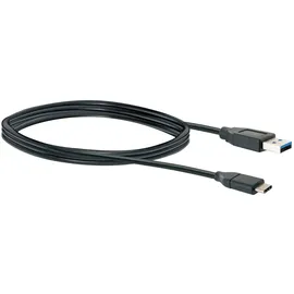 Schwaiger USB-C auf USB-A 1 m Schwarz