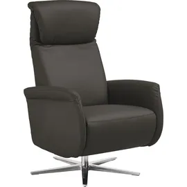 Home Affaire Relaxsessel Cartore Kaltschaum 77 x 119 x 93 cm Grau elektrisch mit Hocker