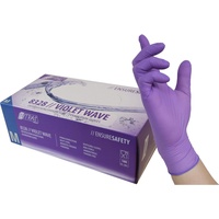NITRAS® unisex Einmalhandschuhe VIOLET WAVE lila Größe M 100 St.