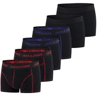 JACK & JONES Boxershorts Herren 6er Pack Pack 7