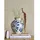Bloomingville Heikki Vase, Blue, Steingut