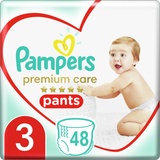 Pampers Premium Care Pants, Midi Size 3, 48 St.