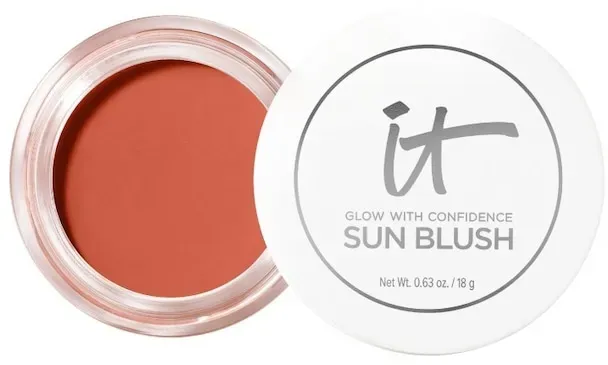 IT Cosmetics Glow with Confidence Blush   30 - SUN WARMTH