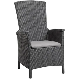 ALLIBERT Vermont Sessel 64 x 68 x 107 cm graphit