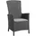 ALLIBERT Vermont Sessel 64 x 68 x 107 cm graphit