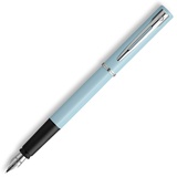 Waterman Allure Füller | Pastell-Baby Blue | Füllfederhalter mit feiner Feder | Blaue Tinte | Geschenkbox