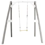 Axi Einzelschaukel 181 x 207 x 160 cm grau / weiß