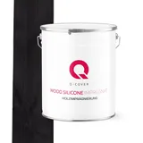 Q-COVER HOLZIMPRÄGNIERUNG 2 in 1 Schwarz 9005 5L - Silicon Holzschutz