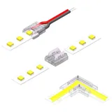 Kalb Material Für Möbel LED Verbinder Set 8mm Lampen-Verbindungskabel