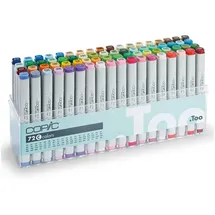 Copic Classic Layoutmarker-Set 72 St. farbsortiert