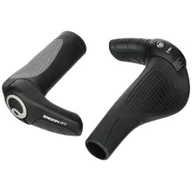 Ergon GP2 Fahrradgriffe Rohloff/Nexus schwarz 96,5/132 mm