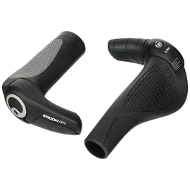 Ergon GP2 Fahrradgriffe Rohloff/Nexus schwarz 96,5/132 mm
