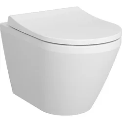 Wand-Tiefspül-WC Integra, spülrandlos (Ausführung: Wandtiefspül-WC VitrA Integra 355x350x540mm spülrandlos weiß)