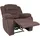 MCW Fernsehsessel MCW-J57 Wildleder-Optik 80 x 100 x 90 cm Braun mit Fernbedienung