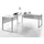 bega office Eckschreibtisch Office Lux grau