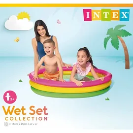 Intex Sunset Glow Planschbecken 114 x 25 cm