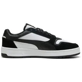 Puma Court Classic Street Suede Sneaker 01 white/black/gold 43