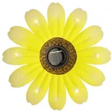 MARELIDA LED Solar Blume - hängend - Metall - 6 warmweiße LED - H: 14cm - Lichtsensor - g...