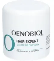 OENOBIOL HAIR EXPERT Chute de Cheveux - Nouvelle formule concentrée cheveux- Favorise la croissance Préserve densité des cheveux Complément alimentaire 60 capsules Programme 1 mois Capsule(S) pc(s)