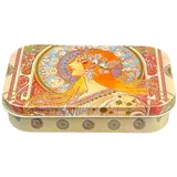 MediMuc Pillendose, Bonbondose FridolinEdition - Metall - Art Nouveau, Zodiak - Maße: 10 × 2 × 6,2 cm