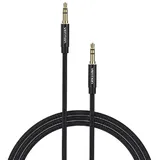 Vention Audiokabel 3,5 mm Mini-Buchse 1m Schwarz