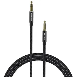 Vention Audiokabel 3,5 mm Mini-Buchse 1m Schwarz