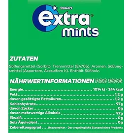 Extra® mints Bonbons 24x 16 Dragees