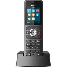 Yealink W79P - Schnurloses VoIP-Telefon mit Bluetooth-Schnittstelle mit Rufnummernanzeige