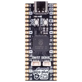 Pimoroni Pico Plus 2 W, RP2350B, 16MB Flash, 8MB PSRAM, 2,4GHz Wireless, Bluetooth, USB-C, 3-5,5V