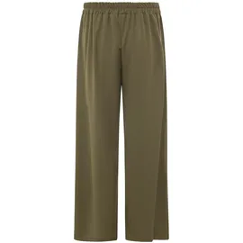 Zwillingsherz Bundfaltenhose Bundfalten Khaki L/XL