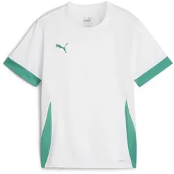 PUMA teamGOAL Matchday Trikot Kinder 15 - PUMA white/sport green/sport green 116