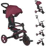 GLOBBER EXPLORER TRIKE FOLDABLE 4in1 dunkelrot – Dunkelrot