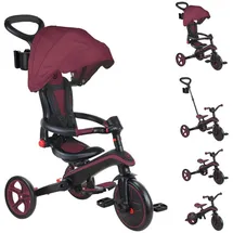 GLOBBER EXPLORER TRIKE FOLDABLE 4in1 dunkelrot – Dunkelrot