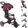 GLOBBER EXPLORER TRIKE FOLDABLE 4in1 dunkelrot – Dunkelrot