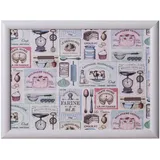 Creative Tops Retro-Tablett mit Kissen, gepolstert mit Sitzsack, tragbarer Lap Desk, Laptop-Tablett 44 cm x 34 cm x 6 cm