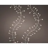 Lumineo Dekofigur LED Lichterbündel silber/warmes weiss 100cm bunt|silberfarben