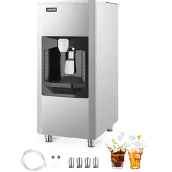 VEVOR Eisbehälter für Eismaschine Eisspender 80kg Speicherkapazität Hotels