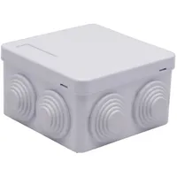 TRU Components TC-RA 85x85x50 TC-10239036 Installations-Gehäuse ABS Kunststoff Weiß