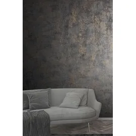 Marburg Vliestapete Concrete 53 cm x 1000 cm schwarz 34193