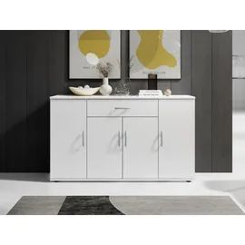 moebel-dich-auf LILLY 13 117 x 70 x 29 cm Weiß