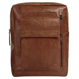 Spikes & Sparrow Laptoprucksack Braun